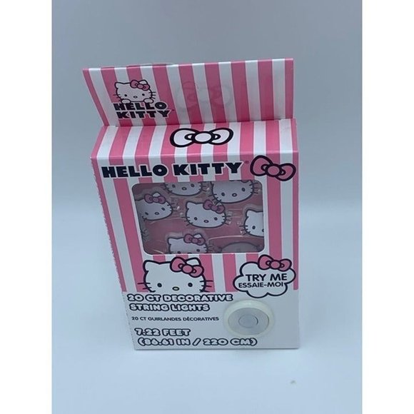 Hello Kitty Mini String Lights 2 Sets - Picture 3 of 8